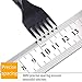 Citian 4pcs Alloy Stainless Steel Leather Craft Diamond Chisel Hole Punch Set for DIY Leather Crafting Precision 4mm & 1/2/4/6 Prong