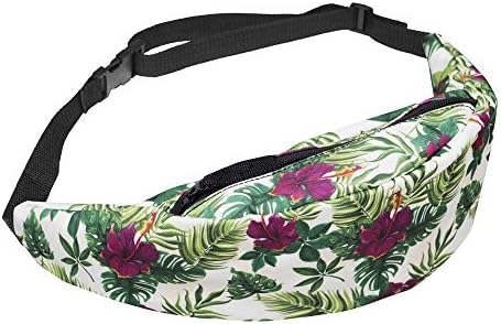 WHO CARES 3D Colorful Printing Hiking Fanny Packs Girls Waist Bag for Men Money Belt Travelling Mobile Phone Bag