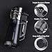 Butane Torch Cigar Lighter 3 Jet Flame Cigarette Lighter with Visible Gas Tank, Butane Refillable (2 Pack)thumb 1