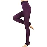 Romastory Winter Warm Leggings Women Elastic Thick Thermal Legging Pants Fleece Lined Tights