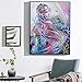 ABEUTY 5D Diamond Painting DIY Full Drill Rhinestones, Beautiful Flower Fairy, Partial Drill Crystal Diamond Art Kits