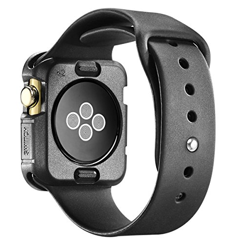 Apple Watch Case, New Trent TPU Cases for Apple Watch/Watch Sport/Watch Edition 2015 Release 42 mm