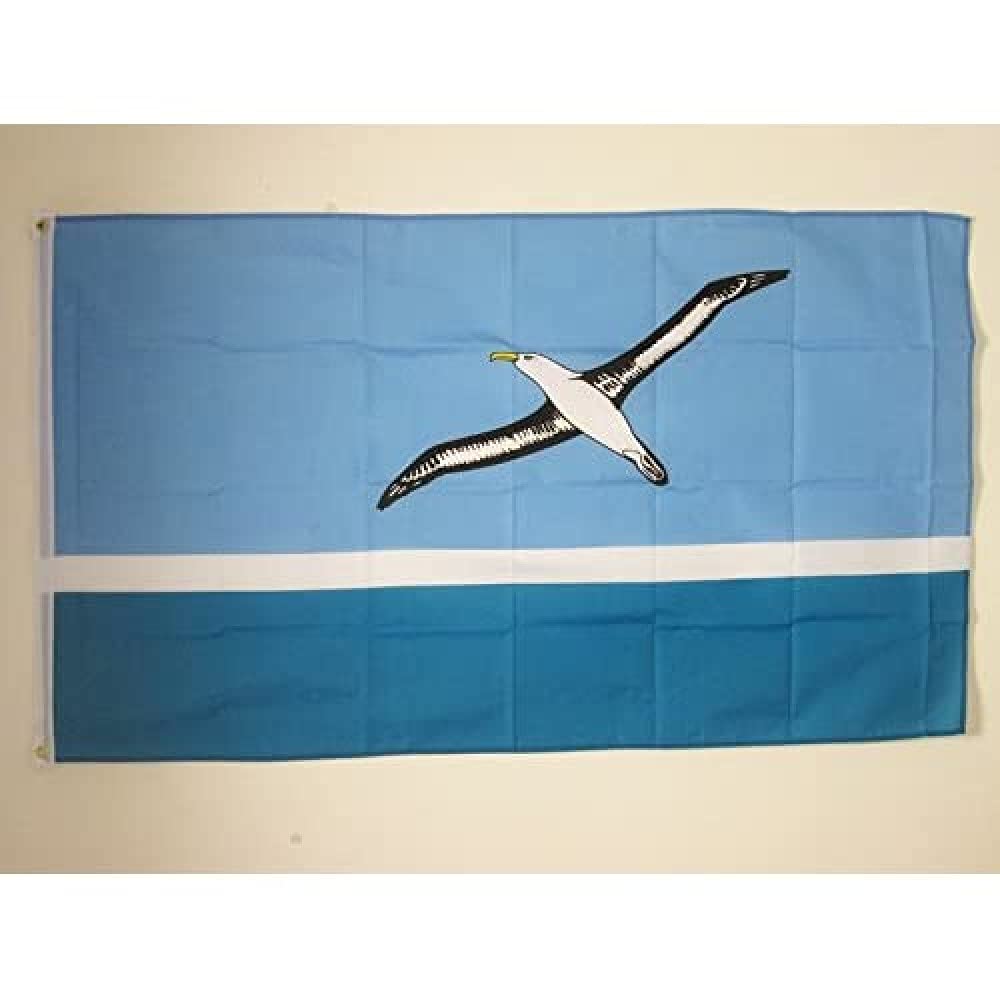 AZ FLAG - Midway Islands Flag - 3x5 Ft - 100D Polyester Midway Islander Banner with Two Metal Grommets - Fade Resistant - Vivid Colors - 3' x 5' Feet - 150x90 Cm — image 1