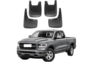 Car Mudguard Fender Mud Flap Guards Splash Mudflaps ，Compatible with Dodge RAM 1500 2019-2025 Accessories 4pcs(A)