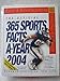 The Official 365 Sports Facts-A-Year Page-A-Day Calendar 2004 (Page-A-Day Calendars) by