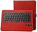IVSO Lenovo Tab 2 A10/ Lenovo TAB-X103F Tab 10 Keyboard case -Ultra-Thin Detachable Keyboard Stand Case for Lenovo Tab 2 A10-70/ Tab 3 10 Business TB3-X70/ TAB-X103F Tab 10 Tablet, Red