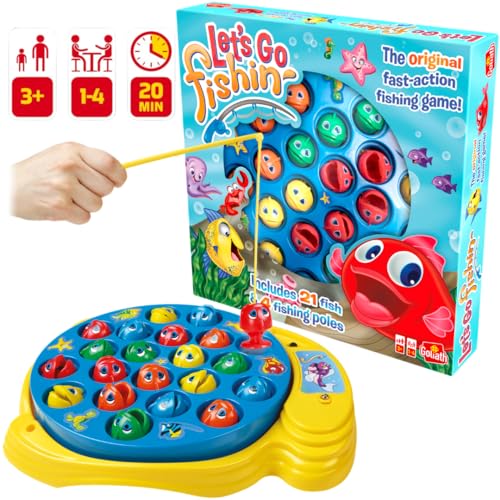 Goliath 30816 Let's Go Fishin' Original (ML), Multi-coloured Fishing game for children.