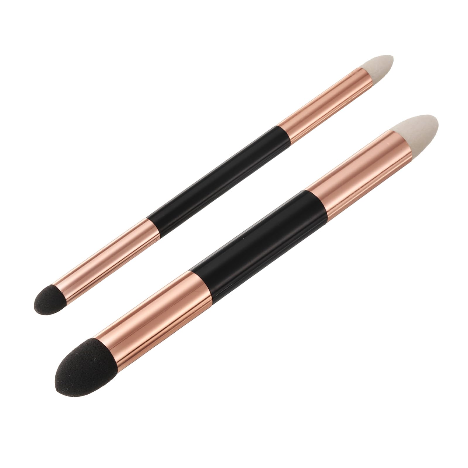 PATIKIL Artist Blending Sponge Pen, 2 Pcs Double Headed Reusable Rubbing Sponge Sketch Pen Brush Drawing Art Blenders for Artist Lightening Highlight Shadow Detail Correction, Gold