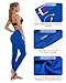 Queenie Ke Women Power Stretch Plus Size High Waist Yoga Pants Running Tights Size M Color Dream Blue