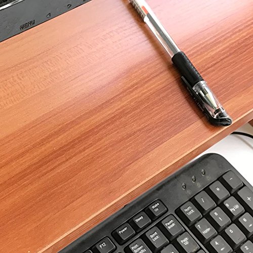 31.5 Inch Very Large Computer Monitor Riser Or Laptop Stand. It Is A Long Sturdy Dual Double Or Multi Desktop Monitor Screen Riser (Brown, 4.3")