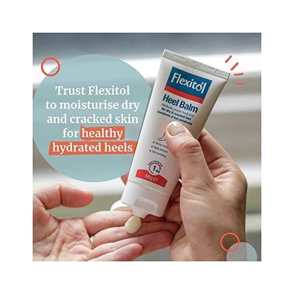 FLEXITOL-Heel-Balm-Medically-Proven-Treatment-for-Dry-and-Cracked-Feet-56g-Gives-Intense-Moisturisation Flexitol Rescue Heel Balm for Dry and Cracked Feet, Intense Moisturisation, Suitable for Diabetics - 56 g