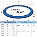 Exacme Trampoline Replacement Safety Pad Spring Cover, No Slots for Poles, Variety of Sizes and Colors