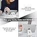 COOLOO Cell Phone Stand,【2 Pack】 Tablets Stand Desktop Cradle Holder Dock for Smartphone E-Reader, Compatible Phone Xs Max X 8 7 6 6s Plus 5 5s, Charging, Universal Accessories Desk (White)