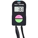 Vanvene Electronic Hand Clicker Counter,Easy to Operate Tally Counter, Supermarket People Flow Manual Additio Subtraction Cou