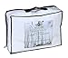 HILLFAIR 100% Combed Cotton Blanket– Queen Bed Blanket– Soft Cozy Warm Multipurpose Throws for Luxury Home Decor– 90 x 90 inch Queen Size Cotton Blankets for Beds- Bed Blankets for All Season- White