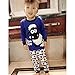Hooyi Baby Boy Sleepwear Cotton Children Casual Shaun The Sheep Pajamas Set (110(5)) Blue