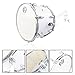 MBAT Student Marching Snare Drum Kids Percussion Kit White with Drumsticks Strap