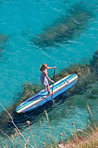 BIC Sport Slide SUP Stand Up Paddleboard Package, Blue, 10'6" x 33" x 205 L - Thumbnail 3