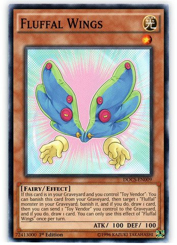 Yu-Gi-Oh! - Fluffal Wings (DOCS-EN009) - Dimension of Chaos - 1st Edition - Common