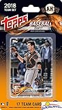 San Francisco Giants 2018 Topps Baseball EXCLUSIVE Special Limited Edition 17 Card Complete Team Set with Buster Posey, Johnny Cueto & Many More Stars & Rookies! Shipped in Bubble Mailer! WOWZZER!