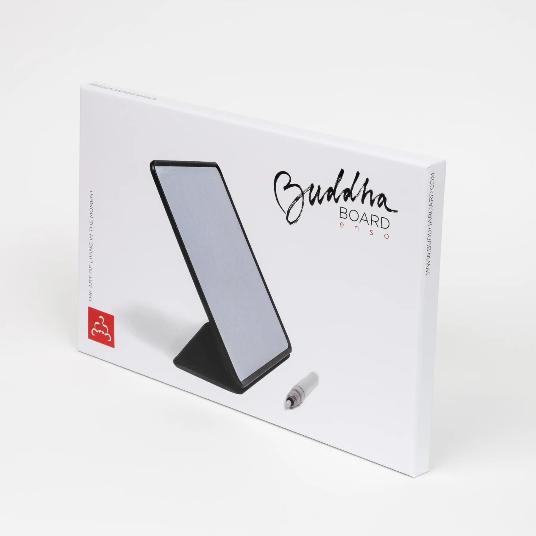 Buddha Board Enso – Portable Water Painting Board with Brush – Reusable Zen Drawing Canvas for Mindfulness, Meditation, and Creative Relaxation – Travel Art Set