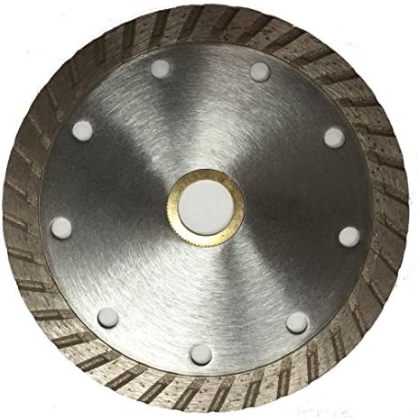 4-1-2" Inch Diamond Saw Blade Wet/ Dry Turbo for Cutting Tile, Ceramic, Granite, Concret, Bricks, Stone, and Masonry Materials