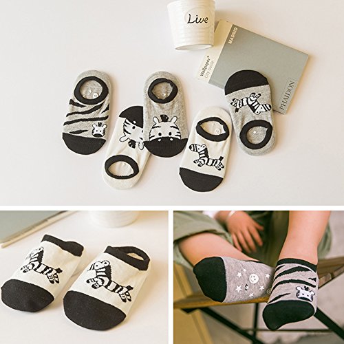 VWU 5 Pairs Baby No Show Socks Toddler Low Cut Cotton Socks 1-3 years, toddler socks cotton toddler girls socks baby socks animal toddler socks animal baby socks 12-24 months toddler socks 2t