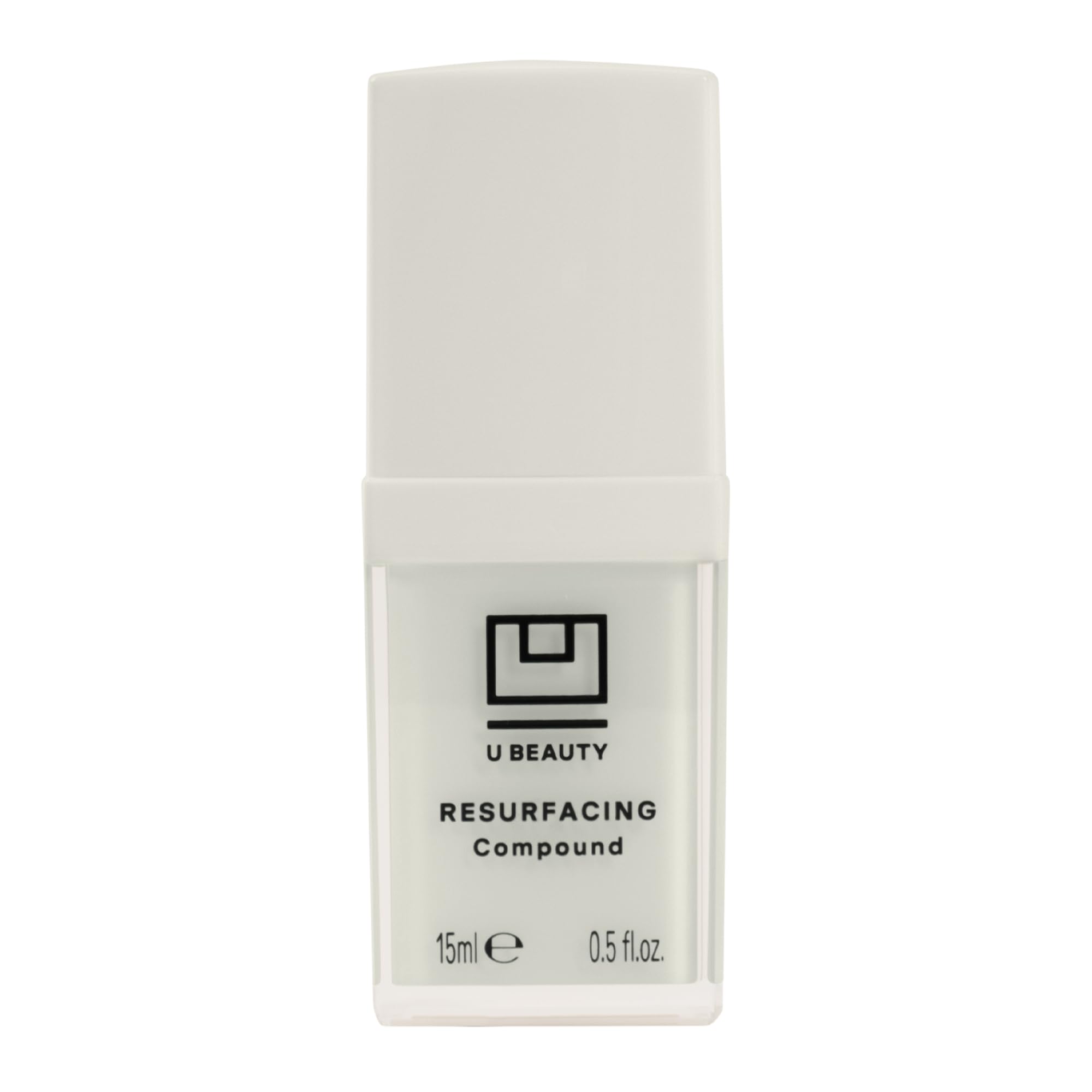 U Beauty Resurfacing Compound Serum - Renew & Illuminate Face Serum - Advanced 8-in-1 Formula with Vitamin C, Retinol, Hyaluronic Acid, & Peptides - Targets Fine Lines, Pores- 0.5 fl.oz
