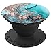 Teal Rose Watercolor PopSockets Grip and Stand for Phones and Tablets