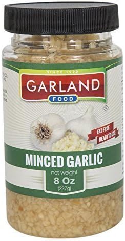 Garland Food Minced Garlic in Water, 8 oz.