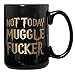 Not Today Fucker - 15oz Deluxe Double-Sided Coffee Tea Mug