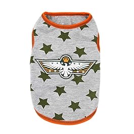 kyeese Dog Shirt Soft Dog T-Shirt Tank Top Sleeveless Vest Pet Clothes Cat Shirts