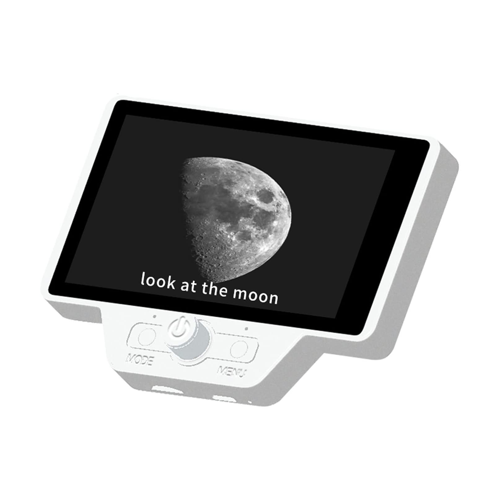 Telescope Electronic Eyepiece, 5in CMOS Electronic Digital Telescope Camera for Telescope 1.25 Inches Lunar Astronomy Camera, WiFi Connection Remote Control, for IOS, Android