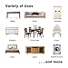Furniture Sliders, CO-Z Reusable Round Movers for Heavy Furniture for Carpet (8 Pack, 3.9 inch) - with Anti-Skid Slot Design