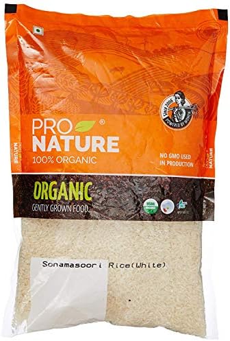 Pro Nature 100% Organic Sonamasoori Rice, 1kg