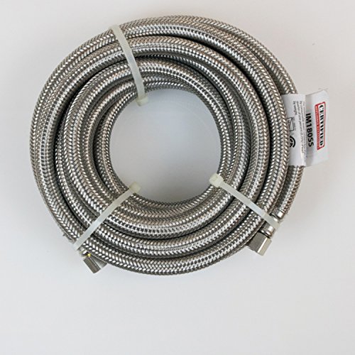 2 Certified+Appliance+Accessories+Stainless+Connector