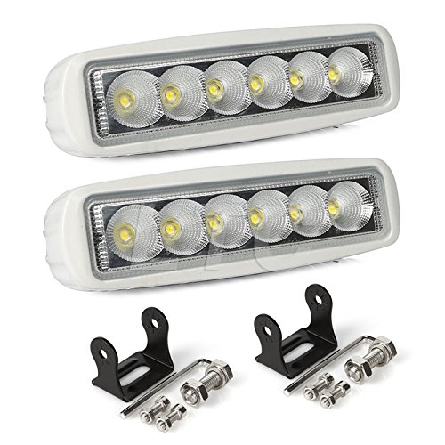 2PCS/SET of Spreader Lights White LED TTop lights Marine LED Lights