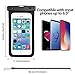 [2 Pack] Universal Waterproof Phone Pouch,powerman Waterproof Phone Case Underwater New Type TPU Dry Bag for iPhone X/8/8plus/7/7plus/6s/6/6s Plus Samsung Galaxy s9/s8 Google Pixel up to 6.0