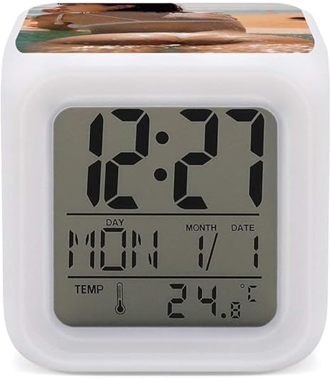 Amazon 藤田ニコル 目覚まし時計 置き時計 15曲メロディ 卓上時計 連続秒針 クロック アナログ式 クオーツ シンプル 大音量 おしゃれ 静か スヌーズ 電池式 音楽 簡潔 置き時計 掛け時計 オンライン通販