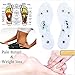 2 Pairs Acupressure Magnetic Massage Foot Therapy Reflexology Shoe Insoles, Breathable Deodorant Anti-Sweat Comfort Foot Therapy Reflexology Pain Relief