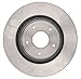 ACDelco Silver 18A102A (19241904) Non-Coated Front Disc Brake Rotor