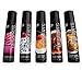 Wet Flavored Edible Lube, Premium Personal Lubricant, 3 Ounce, for Men, Women and Couples, Ideal for Foreplay, Paraben Free, Gluten Free, Stain Free, Sugar Free (Wet Seduction Sampler, Dessert 5-Pack)