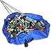 EZY Tidy Buddy Town Map Playmat and Toy Storage Bag - 35 inch - Blue