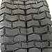 MILLION PARTS 16X6.50-8 ATV UTV Tires 4PR Tractor Garden Turf Lawn Cart Mower Tire (Pack of 2)