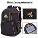 Venture Pal 35L Large Lightweight Packable Hiking Backpack with Wet Pocket & Shoes Compartment Travel Backpack & Day Backpack for Women Mens(Black)