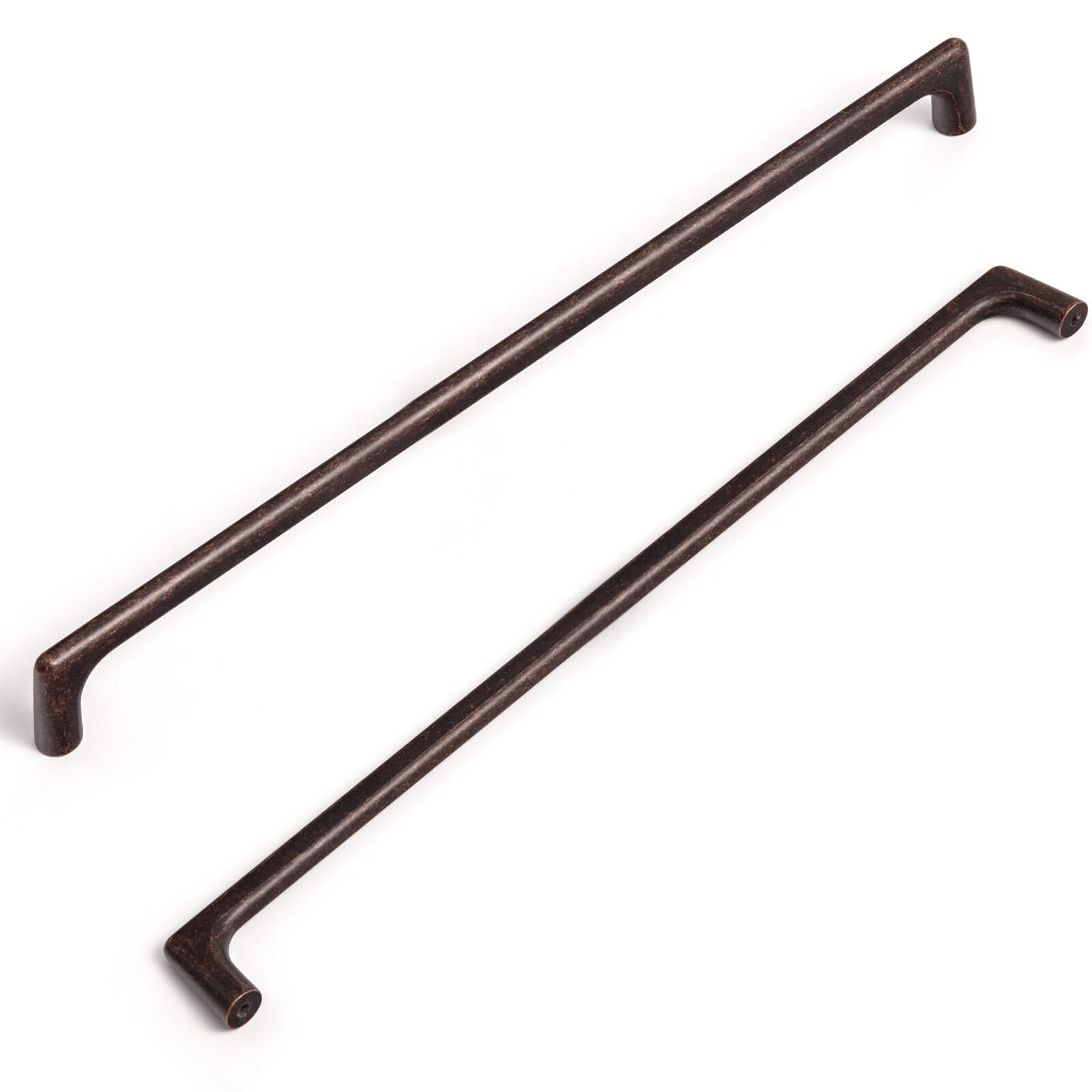Photo 1 of Goo-Ki Antique Oil Rubbed Bronze Cabinet Pulls with 12.6''(320mm),Casual Luxury Solid Zinc Cabinet Handles for Drawer,Cupboard, Wardrobe,6 Pack