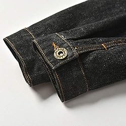 IMEKIS Toddler Baby Denim Jackets Button Down Jeans
