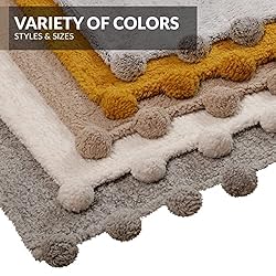 Sherpa Throw Blanket for Couch - 60x80, Beige with