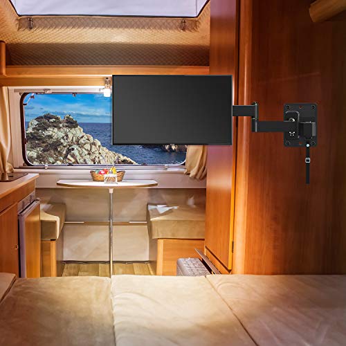 RV TV Mount for Camper Full Motion Lockable TV Wall Mount for 1026