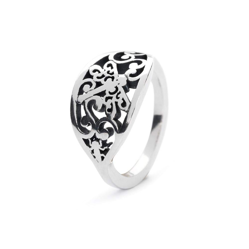 Trollbeads Silver 925 Dragonfly Beauty Ring size 54 mm / 6 3/4